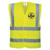 Hi-vis two-band-and-brace vest (C470) Thumbnail