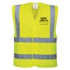 Hi-vis two-band-and-brace vest (C470) Thumbnail
