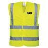 Hi-vis two-band-and-brace vest (C470) Thumbnail