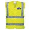 Hi-vis two-band-and-brace vest (C470) Thumbnail