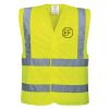 Hi-vis two-band-and-brace vest (C470) Thumbnail