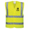 Hi-vis two-band-and-brace vest (C470) Thumbnail