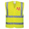 Hi-vis two-band-and-brace vest (C470) Thumbnail