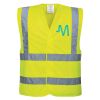 Hi-vis two-band-and-brace vest (C470) Thumbnail