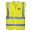 Hi-vis two-band-and-brace vest (C470) Thumbnail