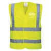 Hi-vis two-band-and-brace vest (C470) Thumbnail